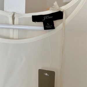 NWT J. Crew 100% Silk Blouse